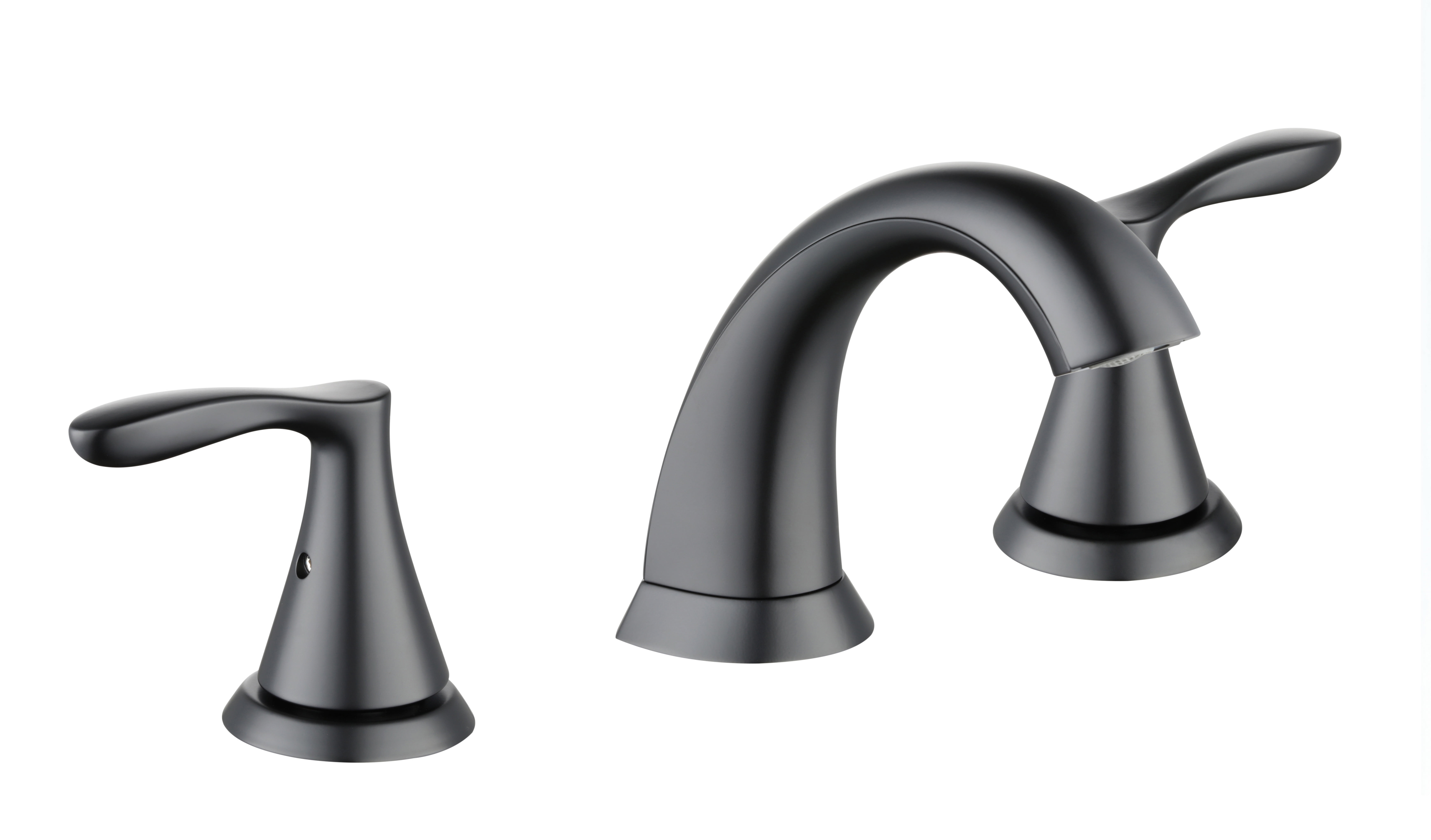 Better Homes & Gardens 8-Inch Widespread Matte Black Bathroom Faucet