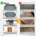 thumbnail image 5 of 51 Piece Silicone Bakeware Set, Non-Stick Kitchen Oven Baking Pans, Silicone Cake Molds with Muffin Pan, Cookies Baking Sheet, Cake Pan, Donut Pan and Loaf Pan, 5 of 17
