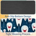 thumbnail image 4 of Tooth Square Desk Mat Gaming Mouse Pad, 8.3x9.8 Inch Non-Slip Rubber Bottom Printed Design - Suitable for Office and Gaming, 4 of 6