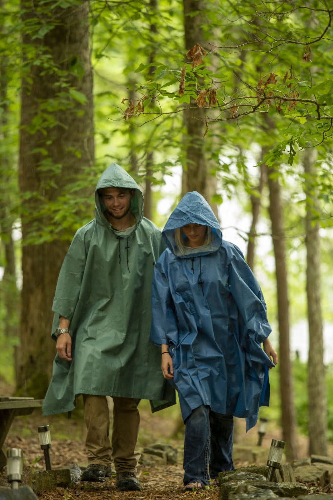 frogg toggs Sleeveless Raincoat Single-Breasted Long Poncho (Men's or Women's) 1 Pack