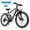 Aairsk GT900 24" black, variant on Aairsk GT900 24" Electric Mountain Bike,400W Motor,25MPH,36V 13AH Battery,Shimano 7-Speed,Front Suspension,Off-Road Ebike