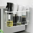 thumbnail image 1 of Fiudx Estante Magnético para Refrigerador, Organizador Lateral Multifuncional, Acero Inoxidable, Diseño Compacto, Fácil de Instalar, Accesorio de Cocina, Elegante y Práctico, 28 X 15 X 9 Cm, 1 of 6