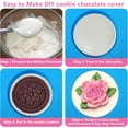thumbnail image 4 of Molde de silicona Sidosir Oreo Cookie Chocolate, 12 cavidades, redondo, 4 of 6