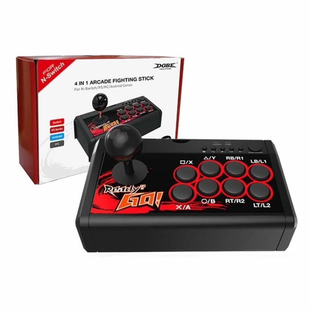 4 in 1 Arcade Station Fighting Stick for PS3/Switch/PC/Android Games ...