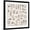 Black Frame, variant on Art.com Hand-Drawn Vegetables Stretched Canvas Print Wall Art by Nikiparonak, 16" x 16"