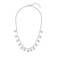 thumbnail image 1 of Collier en Argent avec 15 Perles d'Eau Fraîche Authentiques, 1 of 1