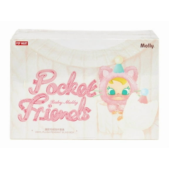 Pop Mart Baby Molly Pocket Friends Series Vinyl Plush Pendant Sealed Case (6 Blind Box), from StockX