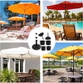 thumbnail image 3 of 6Pc Parasol Base Stand Umbrella Holder Adaptor Tube Bolt Fixing Mount Accessorie, 3 of 7
