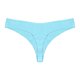 thumbnail image 1 of Nvzi Bragas de encaje sexy para mujer, ropa interior sin costuras, estilo hipster, tipo bikini, tanga, 3 unidades (azul fluorescente, L), 1 of 2