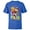 Royal, variant on Disney Mickey & Pals Color Blast It’s My Birthday Party Time - Short Sleeve T-Shirt for Kids - Customized-Royal