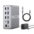 thumbnail image 1 of Estación de acoplamiento TOBENONE para doble monitor 4K @60HZ USB-C 65W PD, 1 of 9