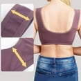thumbnail image 4 of ManxiVoo Womens 3 Piece Summer Bras Set Front Closure Wireless Comfort Full Support Wide Band Everyday Wear 56 Size, 4 of 8