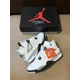 thumbnail image 2 of Ni - ke NEW Ni - ke Air Jordan 4 Retro White Cement 2025 Size 12 (FV5029-100), 2 of 5