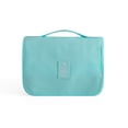 thumbnail image 5 of Foldable Travel Cosmetic Bag Outdoor Storage Bag Large Capacity Portable Hanging Hook Washing Bag, 5 of 7