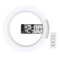 thumbnail image 2 of Espejo LED Colco reloj de pared digital 12 pulgadas, 2 of 8