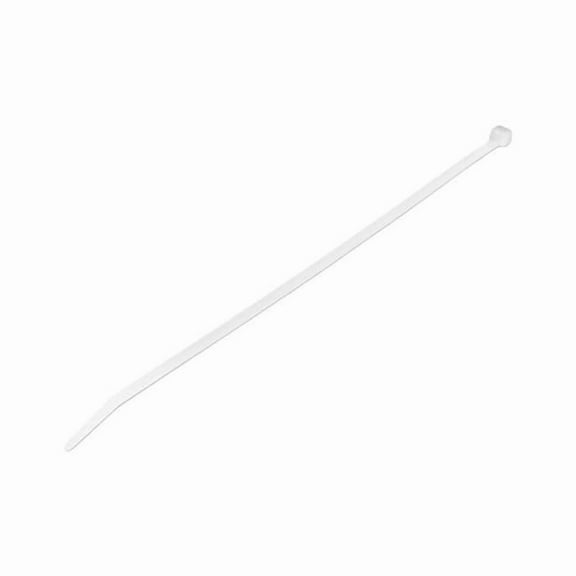 10 CB Nylon Plastic Zip Tie, White - Extra Large - Pack of 100