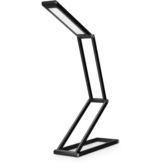 Lámpara de escritorio LED plegable - Lámpara de mesa USB portátil plegable con 3 configuraciones de brillo - Para el hogar, lectura, estudio, trabajo, viajes - Oro rosa dontodent Kuyhfg Sin marca