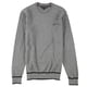 thumbnail image 1 of Michael Kors Mens 2-Tone Pullover Sweater gray S, 1 of 2