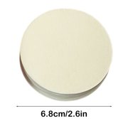 100pcs Round Coffee Filters - Portable Filters,Must-Have Microfilters Accessories for Espresso-Style Maker,Moka and Ice Drip PotBrewing,Tea Coffee,Travel Camping L