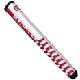 thumbnail image 2 of Evnroll Golf Gravity 1.0 Putter Grip, White/Red, 2 of 3
