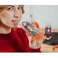 thumbnail image 5 of The Nightmare Before Christmas Jack and Sally Stemless Fluted Glasses | Set of 2, 5 of 7