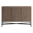 thumbnail image 6 of Evelyn&Zoe Modern/Contemporary 48" Wide Antiqued Gray Oak Buffet Table, 6 of 7