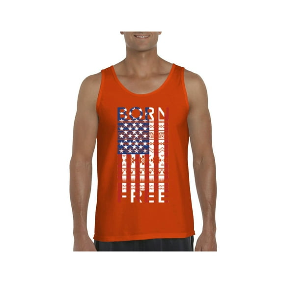 NIB - Men's Tank Top for Men - American Flag 4th of July