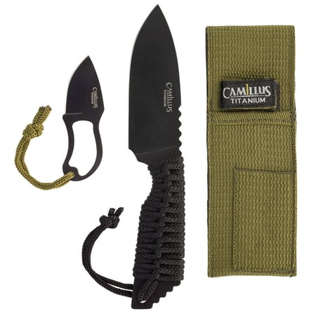Camillus Tac-2 Survival Fixed Blade Knife, 1.0 CT (Best Fixed Blade Survival Knife For The Money)