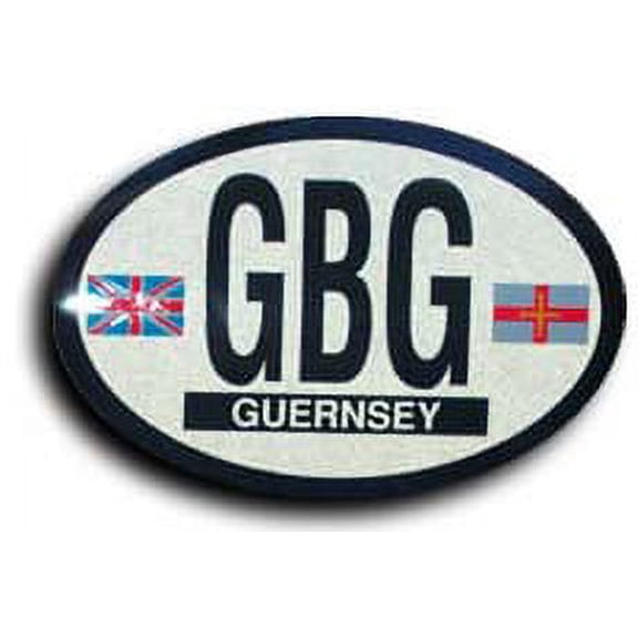 Guernsey Oval Decal