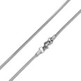thumbnail image 5 of Tungsten Carbide Simple Cross Necklace for Men Women, Unisex Pendant with Stainless Steel Snake Chain, 5 of 5