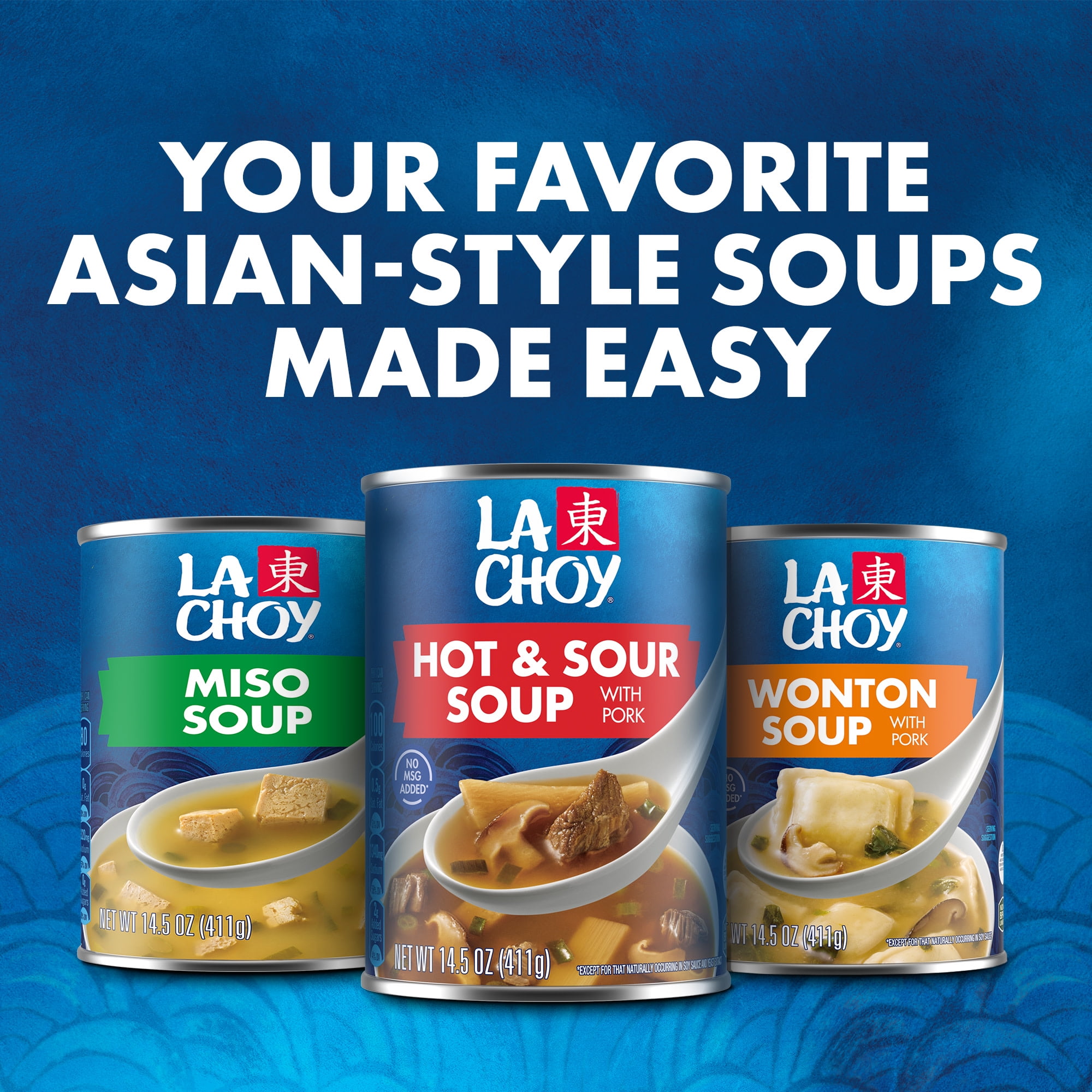 La Choy Hot & Sour Soup With Pork 14.5 oz