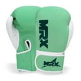 thumbnail image 2 of MRX Boxing Gloves Fighting Training Combat Train Workout Sparring Grappling Durable Light Weight Adult Punch Bag Glove Muay Thai Punching Mitts Kickboxing MMA Gloves Men and Women Sea Green 4oz, 2 of 6