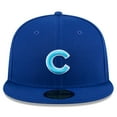 thumbnail image 2 of Men's New Era Royal Chicago Cubs 2024 Father's Day 59FIFTY Fitted Hat, 2 of 6