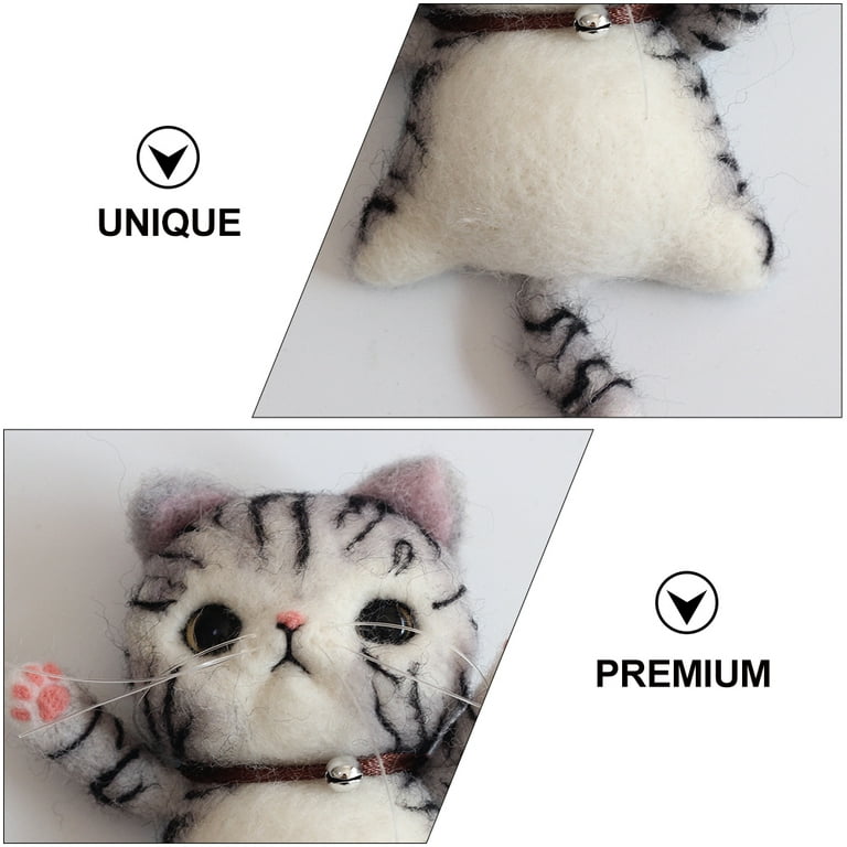 Felt Sewing Animal Kit, Cat, 4 x 10.25 x 1, 1 Kit - PACAC5704