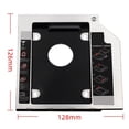 thumbnail image 3 of Soporte de segunda unidad de disco duro de aluminio de alta calidad para SATA 3.0 - Optibay de 2.5 pulgadas, 3 of 10