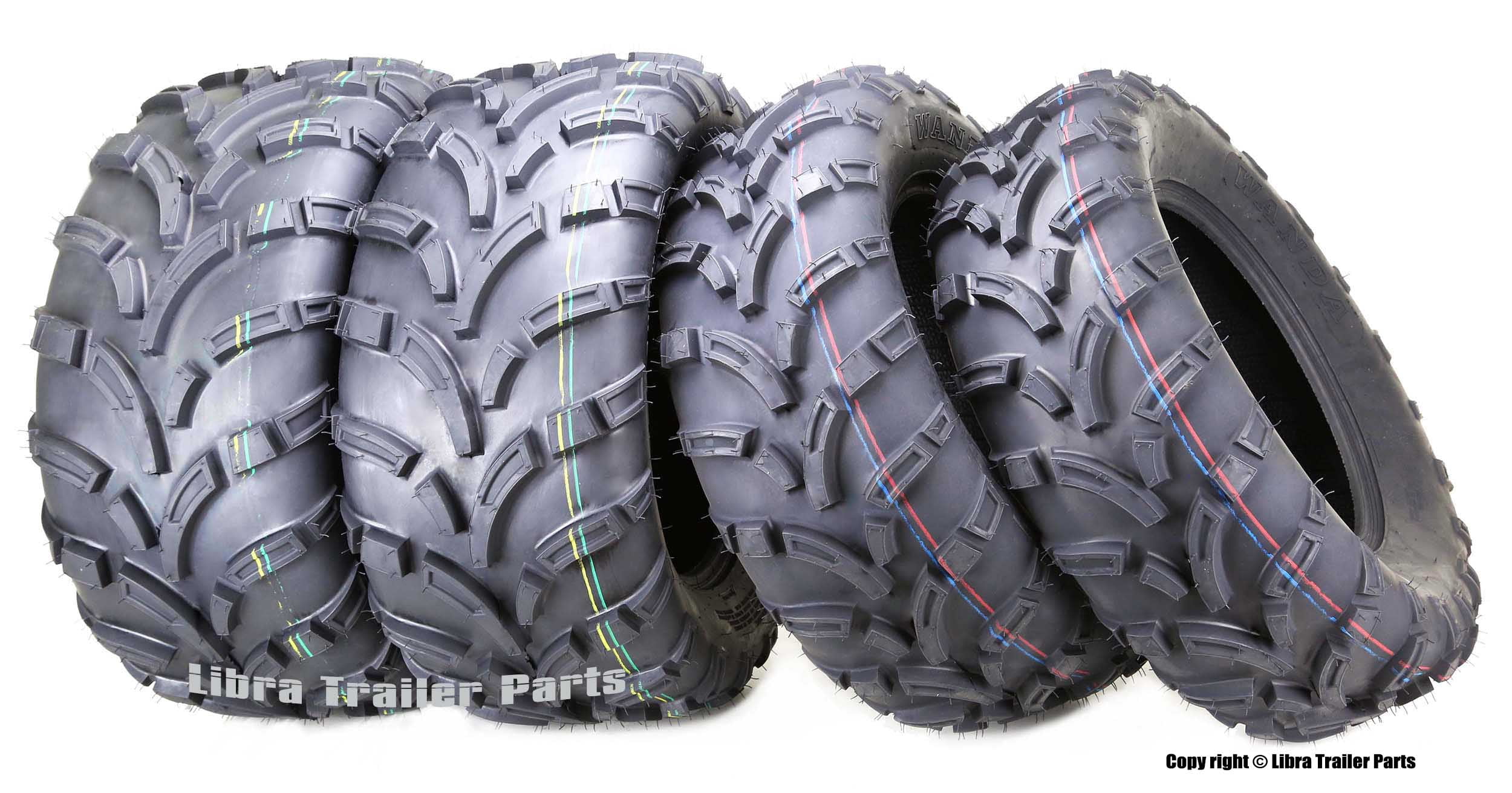 Set 4 Utility ATV Tires 23x11-10 For 01-08 Kawasaki MULE 3000/3010 High Load Cap - Foto 2