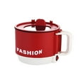 thumbnail image 2 of Mini Hot Pot under $5! Kadlawus Mini Hot Pot with Foldable Handle, Portable Electric Cooking Pot, Fast Heating Pot for Rice and Noodles, Non Stick Coating Hot Pot, Small Pot for Dorm and Office, 2 of 6