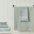 thumbnail image 2 of Modern Threads Cobblestone 6-Piece Cotton Adult Bath Towel Set, Blue, 2 of 4