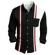 thumbnail image 4 of Eres Más Que una Camisa de Puntuación de Prueba para Hombre de Manga Larga Impresa Casual con Cuello en V, 4 of 8