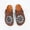 Brown, variant on Women's Closed Toe Sandals, Retro Style with Sparkly Sequin, Metal Buckle, Faux Cork Sole, Comfortable Casual Summer Suede Mules for Casual, Indoor & Outdoor Wear , Black
