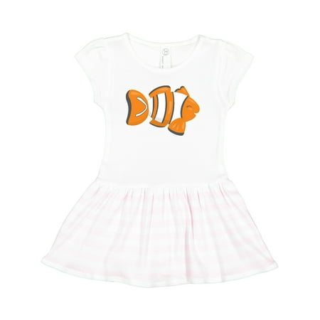 

Inktastic Clown Fish Gift Toddler Girl Dress