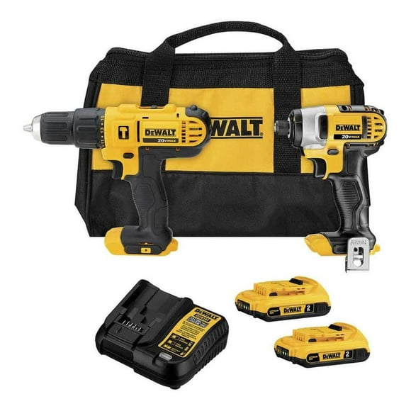 Taladro Rotomartillo 1/2in Llave Impacto Inalambrica DeWalt DCK222D2