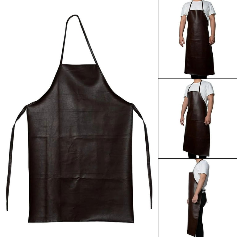 PU Leather Water Apron,Oil Resistant Protective,Wear PU Leather Water Apron,Oil Resistant Protective,Wear