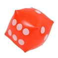 thumbnail image 2 of Almencla Inflatable Toys Dice Blows Up Dice Easy Storage Family Game 11.81 inch Game Props Dice for Indoor Outdoor Game Activities Gift Red, 2 of 8