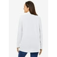 thumbnail image 2 of Woman Within Plus Size Perfect Long-Sleeve Turtleneck Tee (Petite Available), 2 of 6