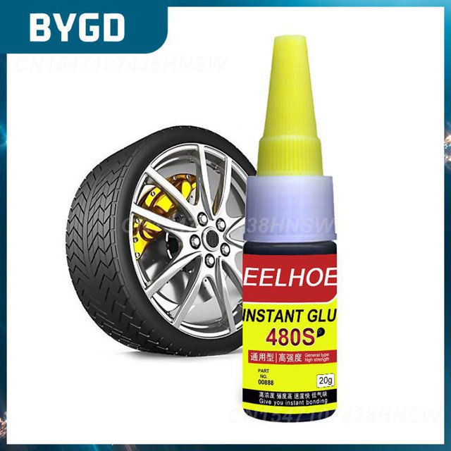 20g Universal Tire Glue Temperature Resistant Mighty Tire Repair Glue Car Rubber Repair Tire Glue Car Accessories Waterproof01United States He Qiyong unisex