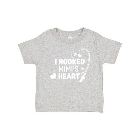 

Inktastic I Hooked Mimi s Heart with Fishing Rod Gift Baby Boy or Baby Girl T-Shirt