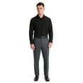 thumbnail image 3 of Chaps Men's Long Sleeve Stretch Dress Shirt, Black, Sizes 14x32-17x34, 3 of 7