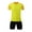 Yellow, variant on HOMADLES Teen Boys Sets 2 Piece Breathablle Tee and Elastic Waist Short Outfits Light Blue M