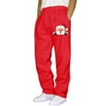 thumbnail image 1 of Men's Casual Hop Track Pants Solid Color Workout Joggers With Pocket and Design for Comfortable Stylish Wear, 1 of 4